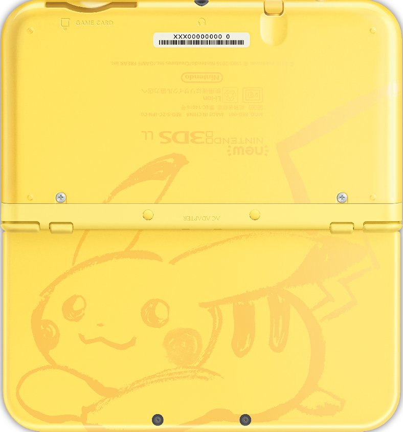 New Nintendo 3DS Pikachu Yellow Edition