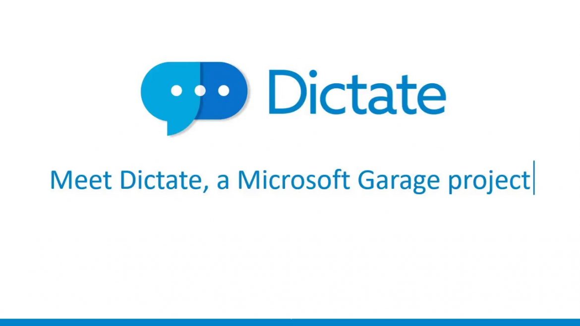microsoft dictate