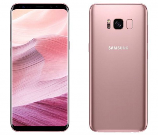 galaxy S8 pink