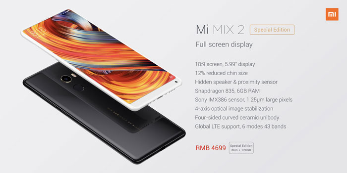 xiaomi mi mix 2