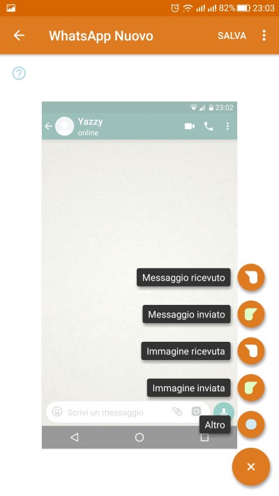 chat false su whatsapp