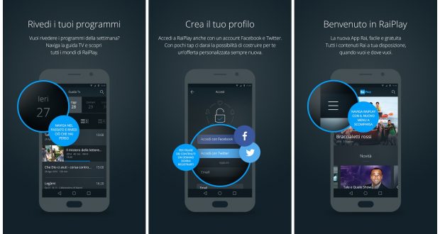 app per vedere tv RaiPlay