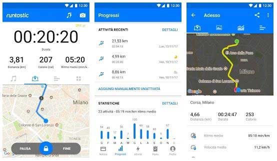 app fitness runtastic