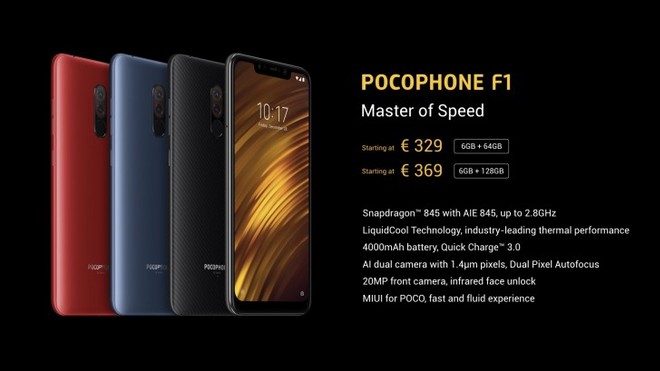 Xiaomi PocoPhone F1