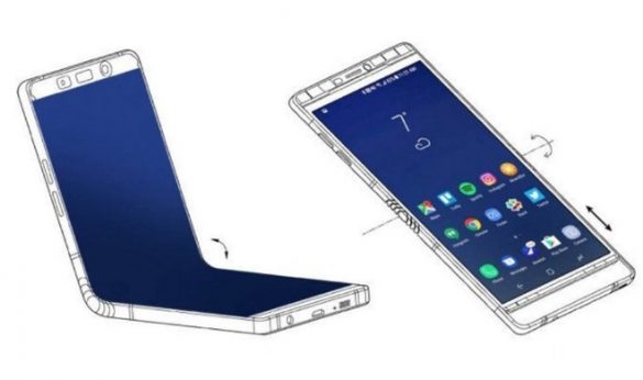 smartphone pieghevole samsung