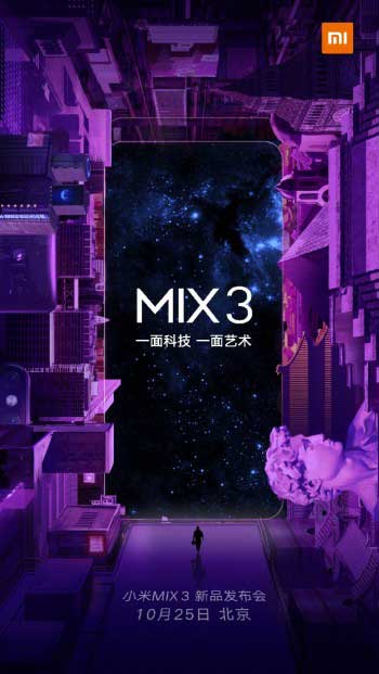 xiaomi mi mix 3