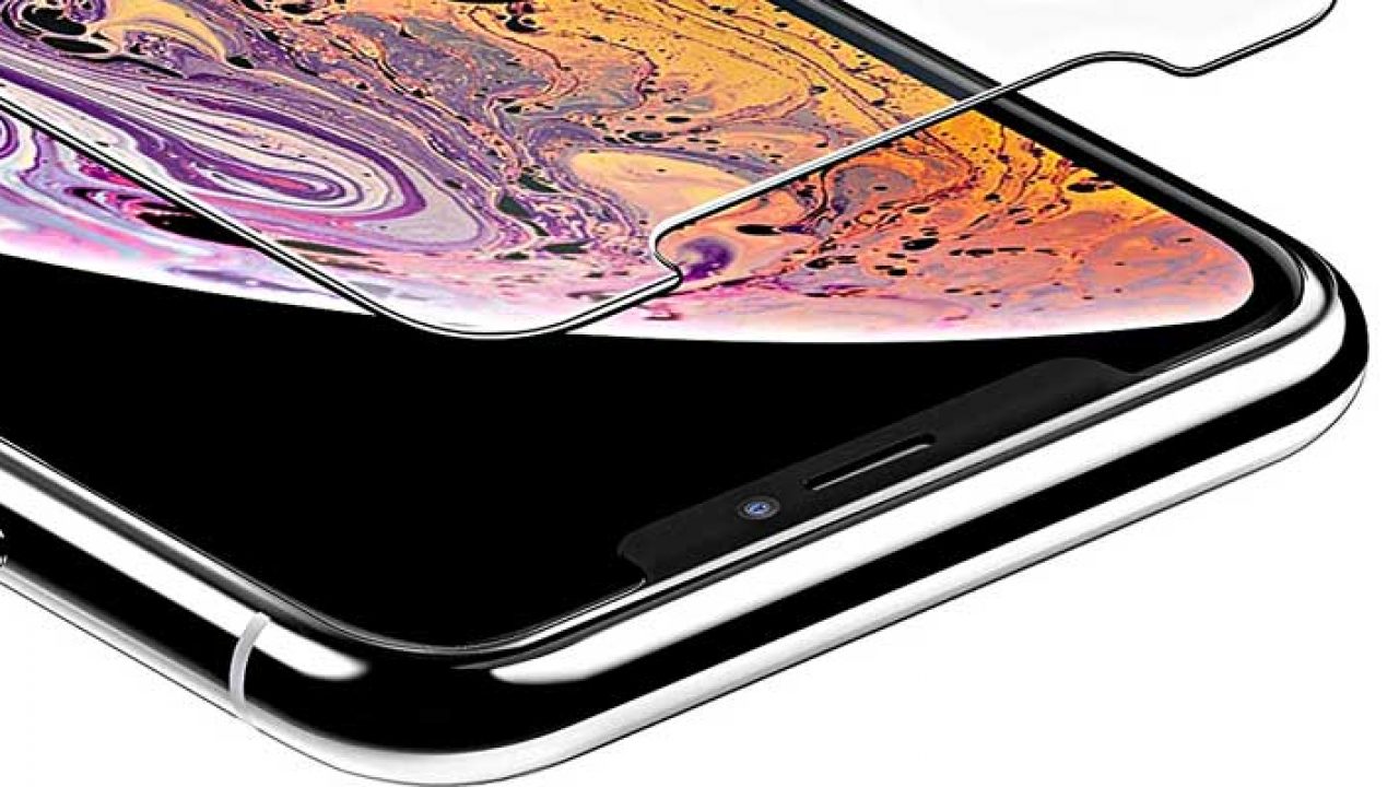 LAFCH HD Alta Trasparenza Vetro Temperato per iPhone X/iPhone XS Screen Protector 3 Pezzi Vetro Pellicola Protettiva per iPhone X/iPhone XS 