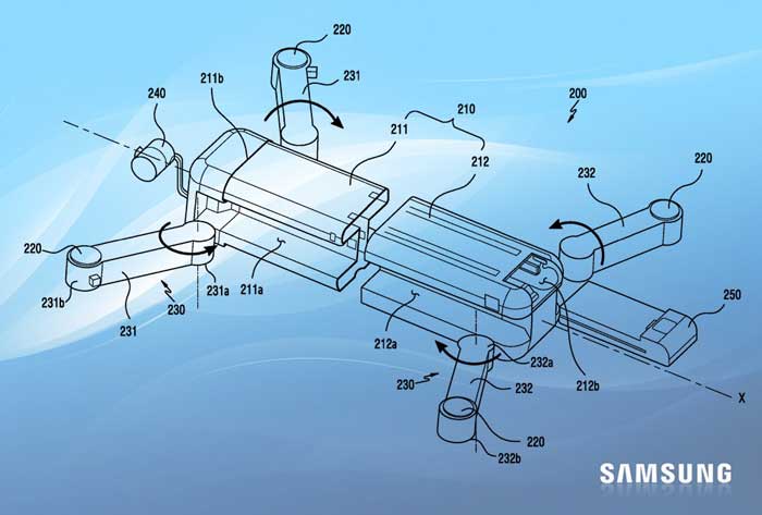 samsung drone