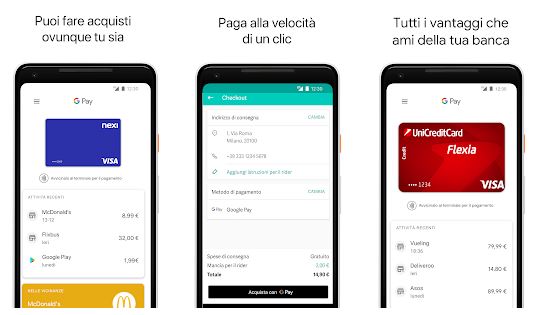 app per pagare google