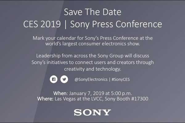 sony ces 2019