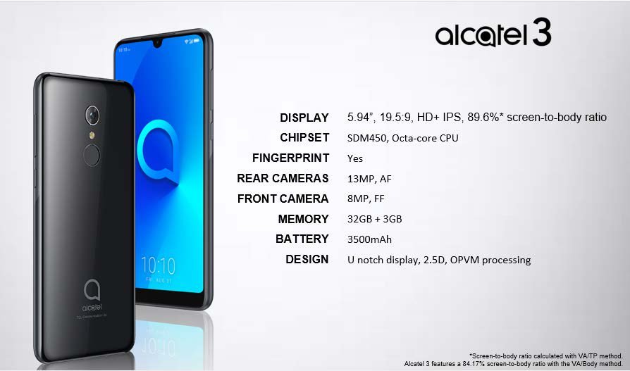 Alcatel 3 (2019)