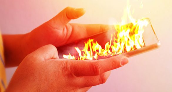 surriscaldamento smartphone