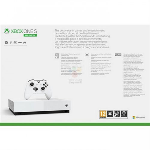 xbox one s all digital