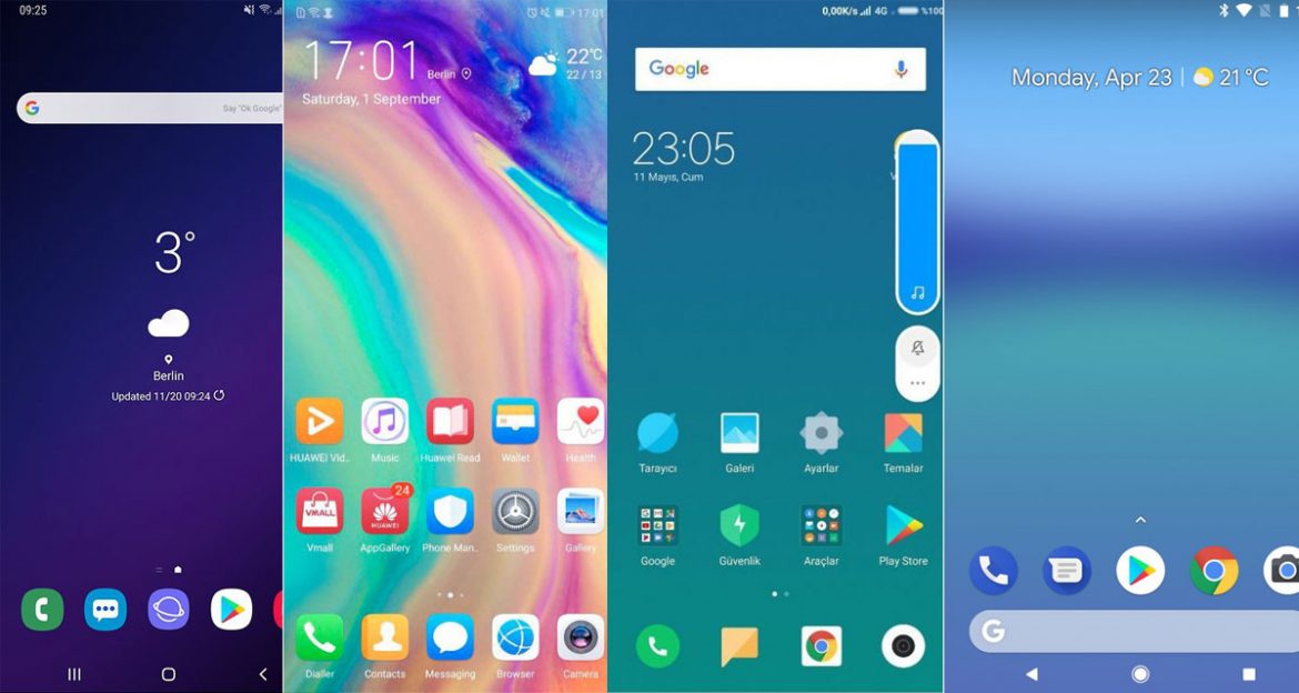 interfacce android interfacce android