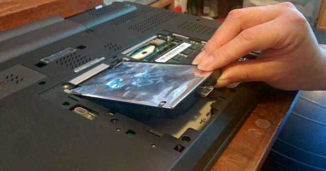 sostituire hard disk con ssd