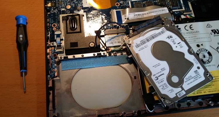 sostituire hard disk con ssd