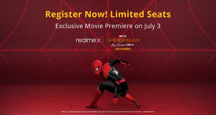 realme x spiderman edition