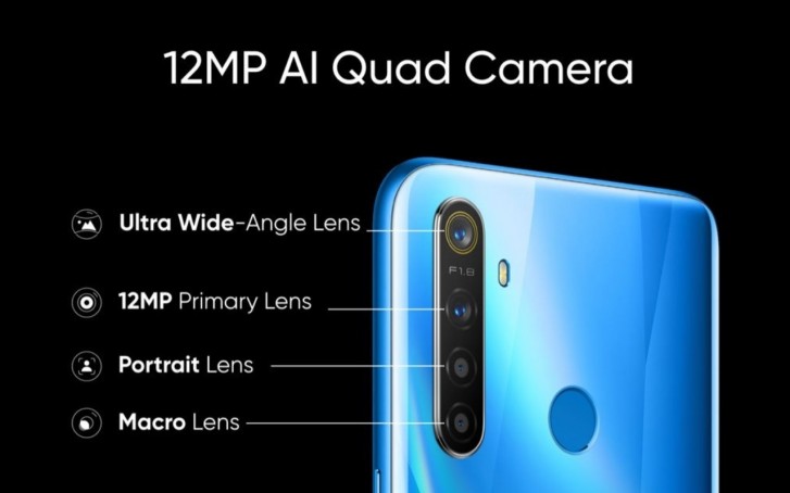 realme 5 fotocamera quadrupla