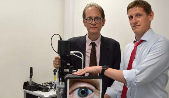 visita oculistica con 5G