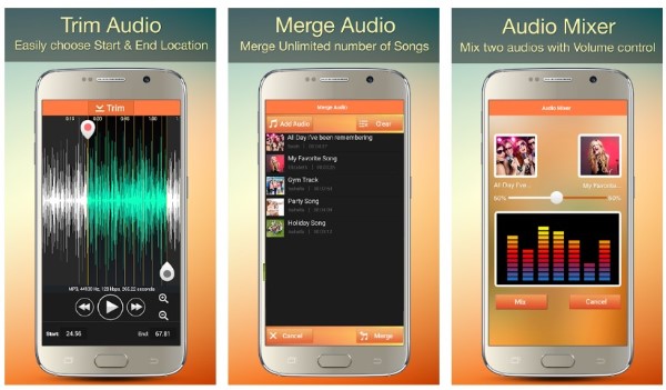 Audio MP3 Cutter Mix Converter and Ringtone Maker