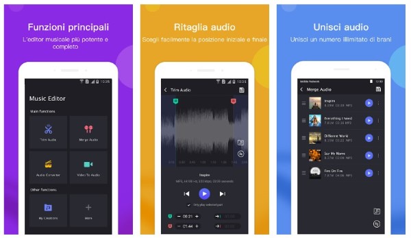 app di audio editing musicale