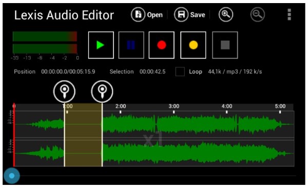 lexis audio editor