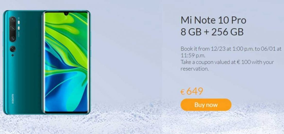 xiaomi mi note 10 pro