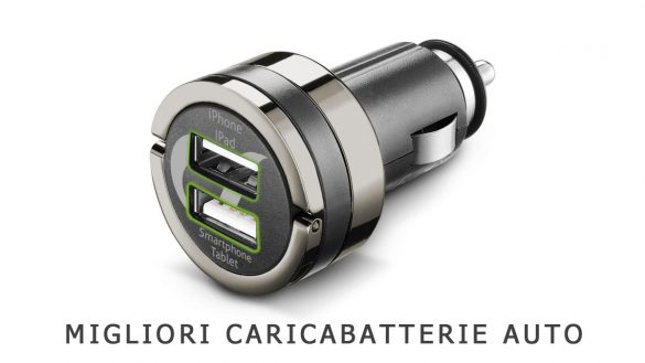 caricabatterie auto usb