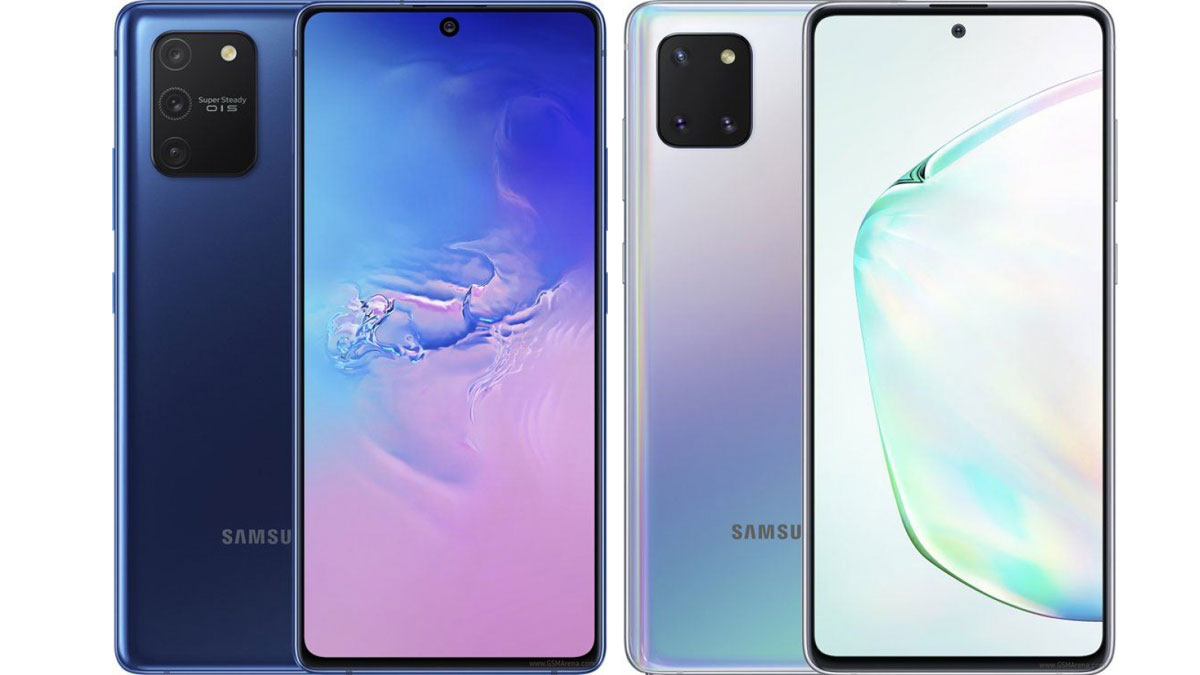 samsung galaxy s10 lite e note 10 lite