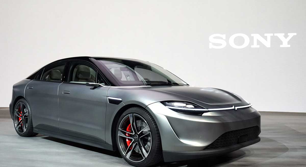 sony vision-s concept car