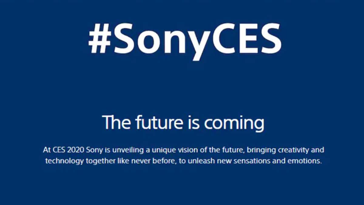 sony ces 2020