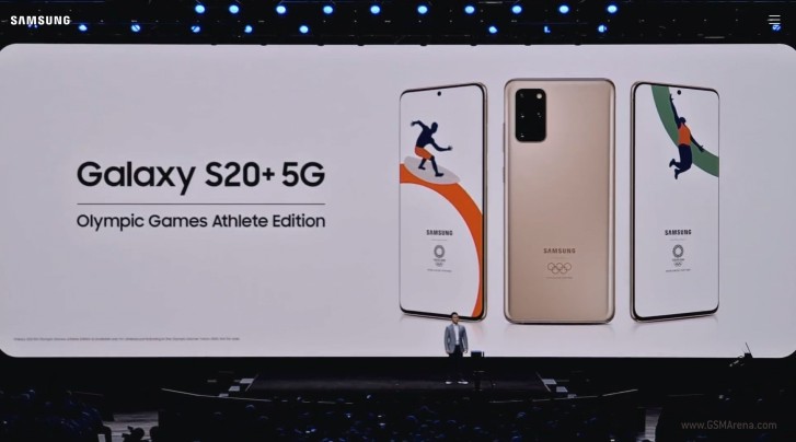 samsung galaxy s20+ olympic games athlete edition