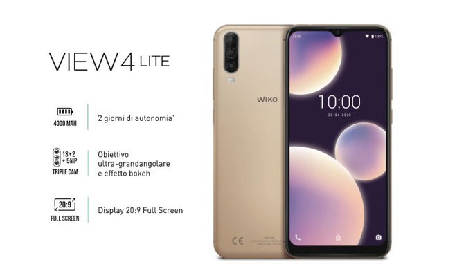 wiko view4 lite