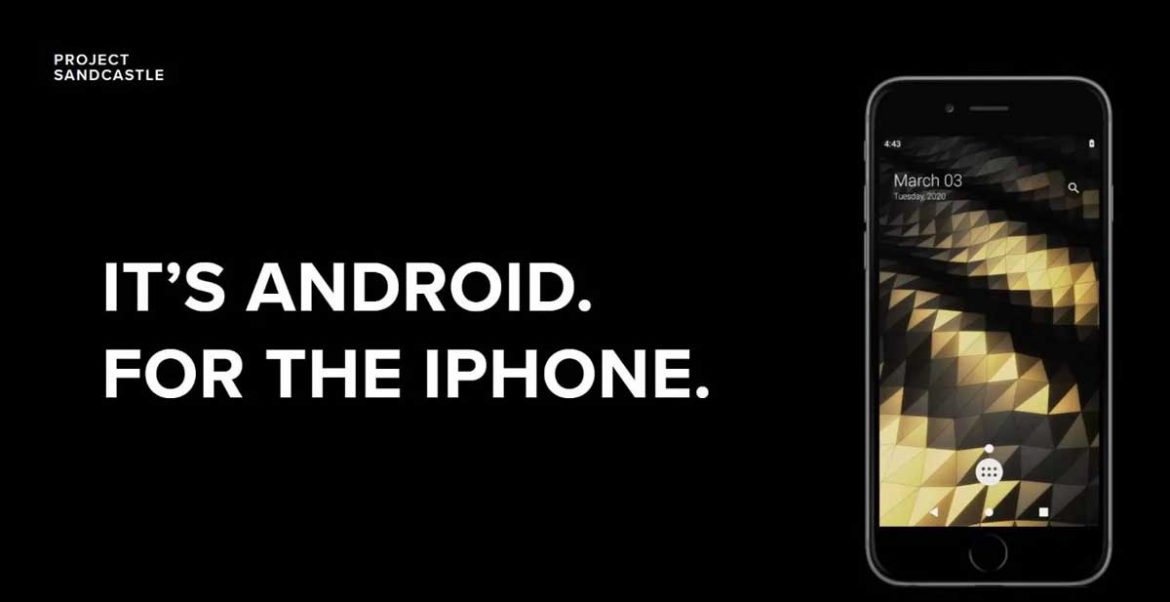 android su iphone project sandcastle