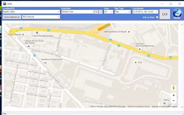 Google Map Saver