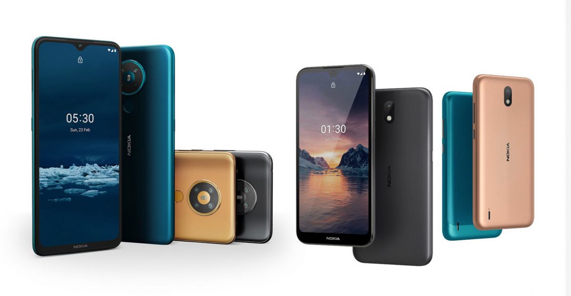 nokia 5.3 e 1.3