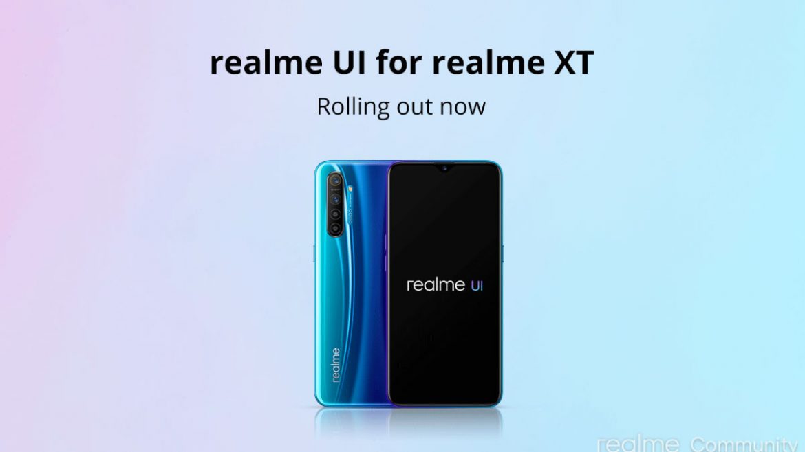 realme xt android 10