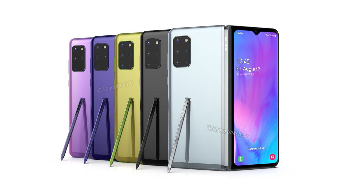 samsung galaxy fold 2 render