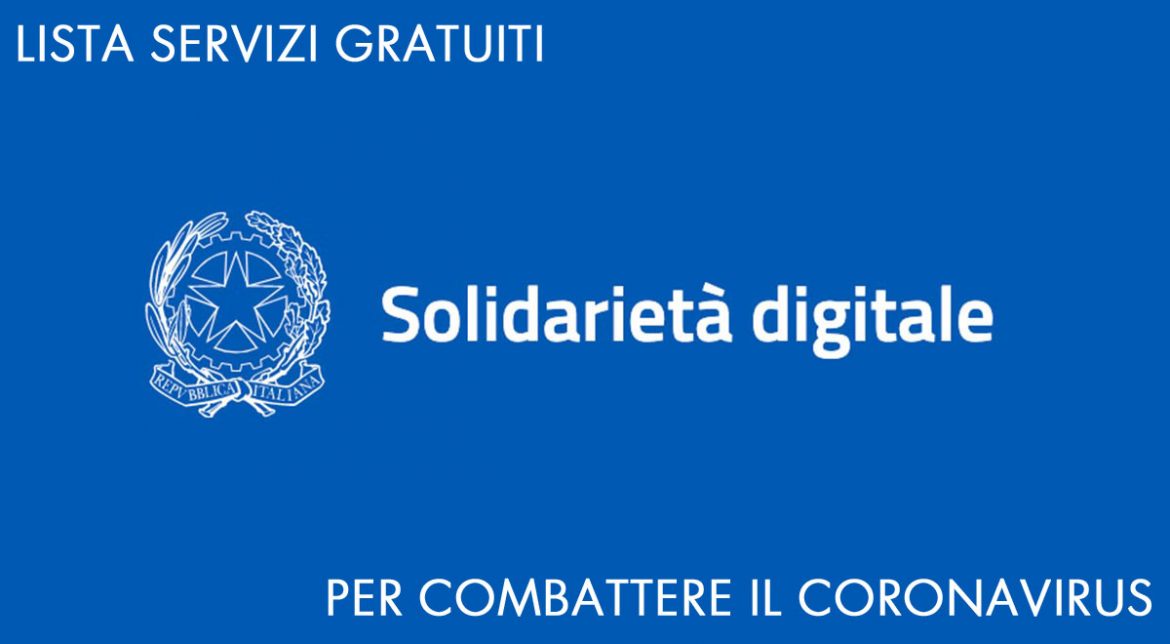 solidarietà digitale lista servizi gratuiti