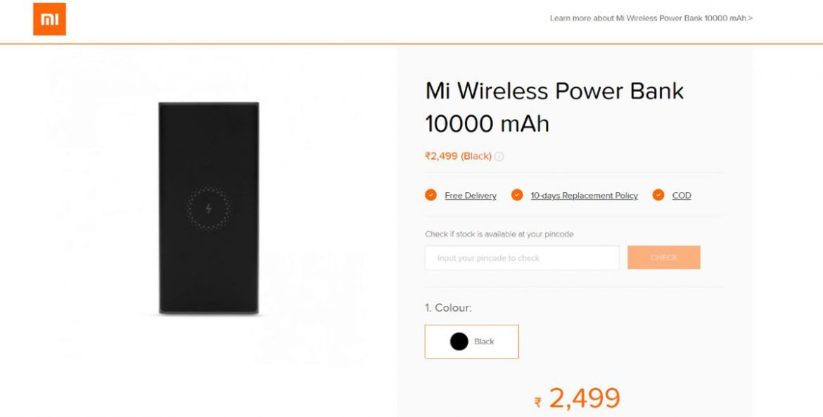 xiaomi mi wireless power bank xiaomi mi wireless power bank