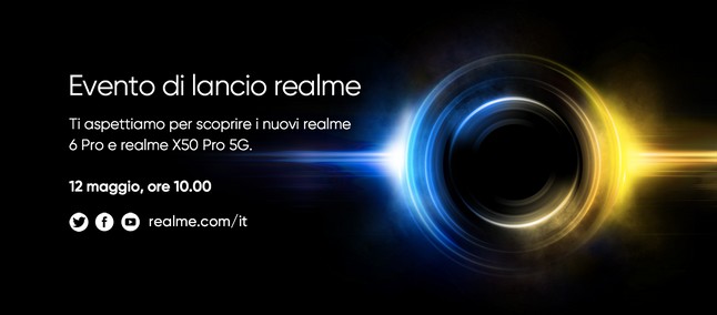 realme x50 pro e 6 pro uscita Italia