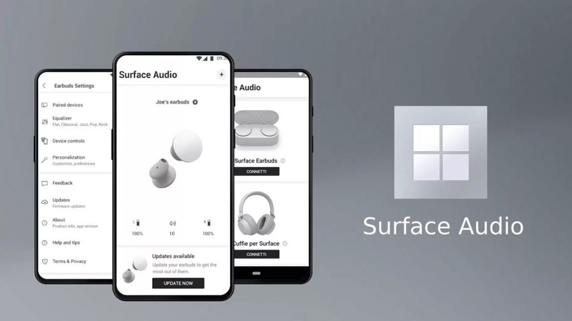 microsoft surface audio app