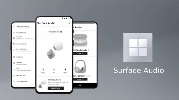 microsoft surface audio app