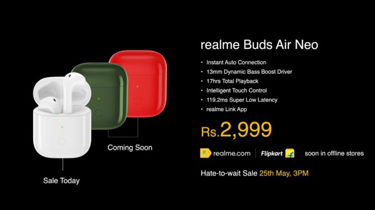 realme buds air neo