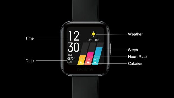 realme watch ui