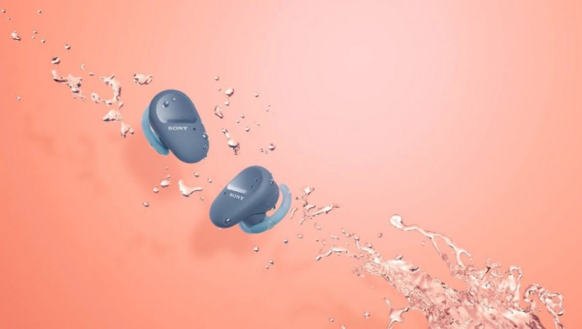 sony wf-sp800n auricolari true wireless