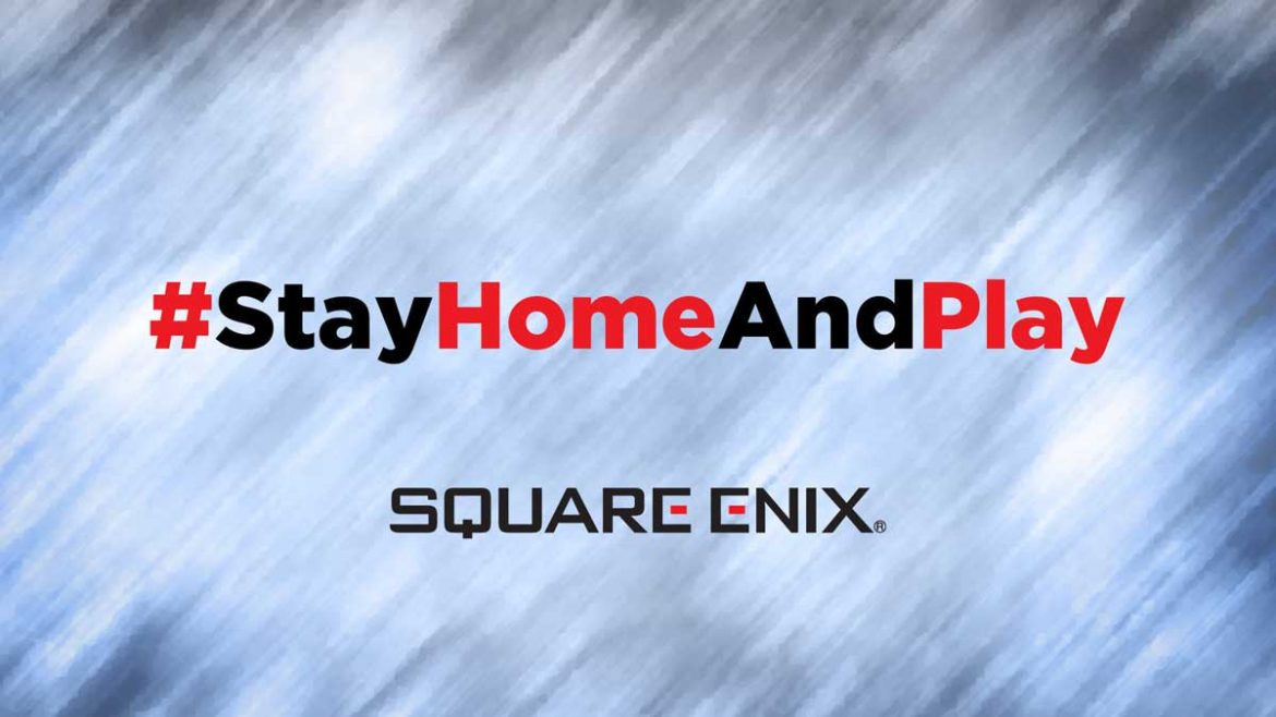 square enix stay home offerta