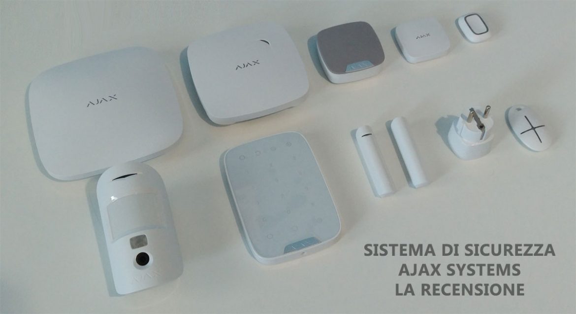 sistema di sicurezza e antifurto smart ajax systems