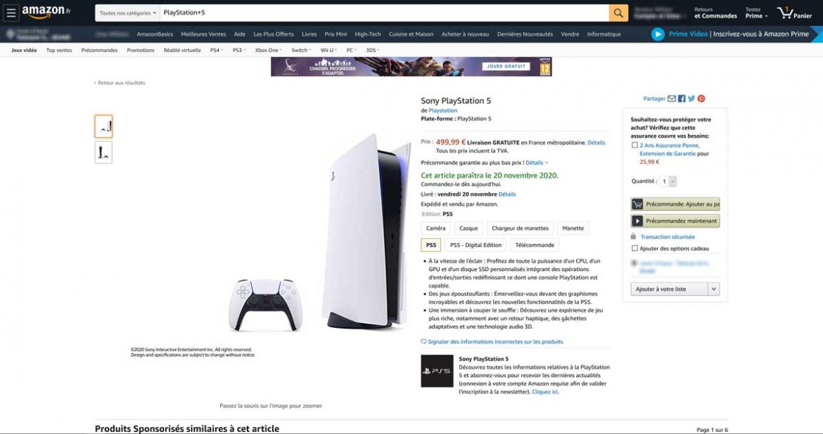 ps5 amazon leak ps5 amazon leak