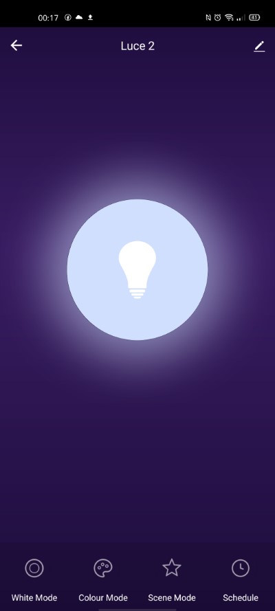 app tuya smart life lampadina